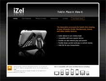 Tablet Screenshot of myizel.com